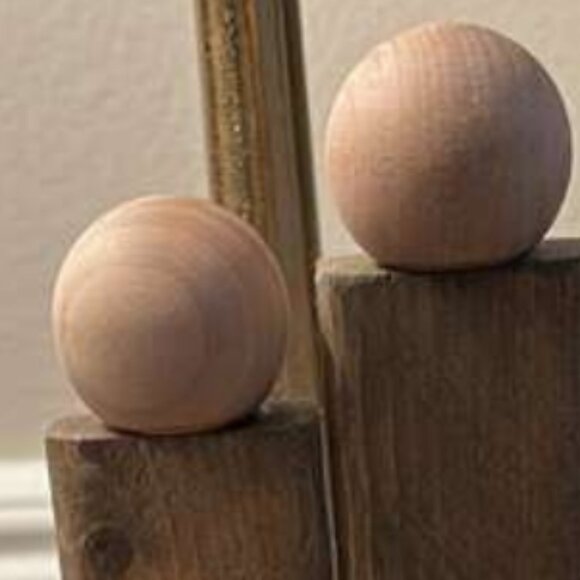 Wooden Block Family of 4 Figurine | Rustic Home Decor & Gift - Picture 5 of 5